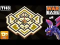 The Ultimate TH8 War Base Stop Mass Dragons Hog Riders GoWiPe