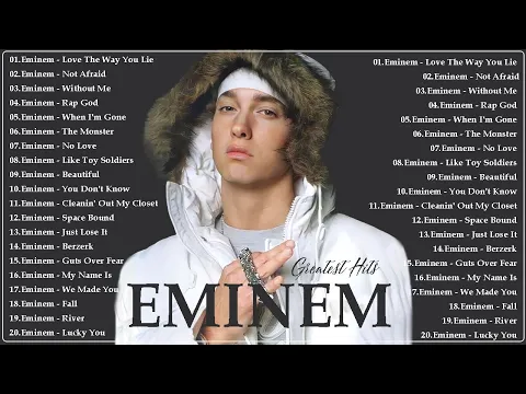 Download MP3 Eminem Best Rap Music Playlist 2023 Eminem Greatest Hits Full Album 2023