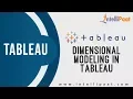 Dimensional Modeling in Tableau Tableau Certification Training Tableau Online Intellipaat