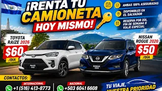     🔥 ¡NADIE TE RENTA UNA CAMIONETA ASÍ! Desde $50 al Día 🚙🇸🇻