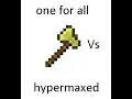 Getting a Hypermaxed Daedalus axe and comparing it with a one for all one