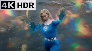 Sue Storm vs Galactus Invisible Woman Final Fight Scene Fantastic Four First Steps 4K R