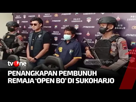 Polisi Tangkap Pembunuh Remaja "Open BO" di Sukoharjo