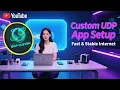 Lagu How to Download and Use Custom UDP App for Fast and Stable Internet Connection