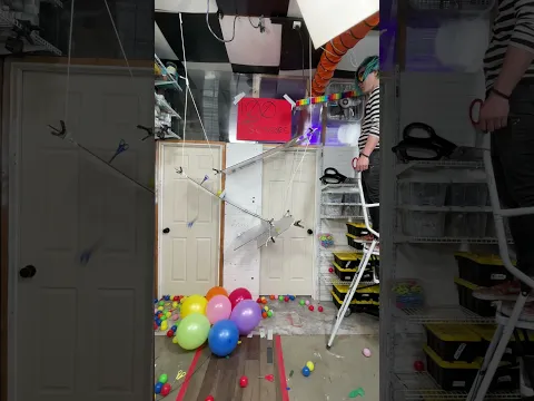 100 Small ✂️ Vs 🎈 #crafts #lifehack #Robby