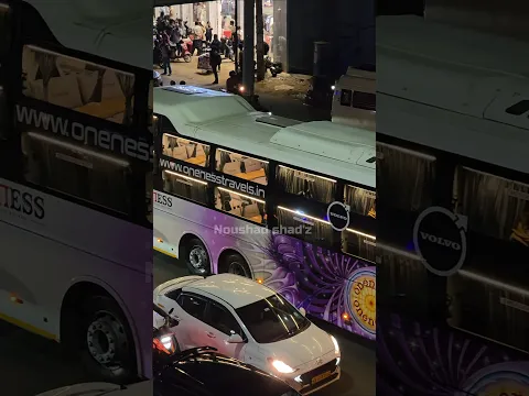 ONENESS celebration VOLVO 9600s😍 BANGALORE - KOTTARAKKA luxurious sleeper at bangalore! #shorts #bus