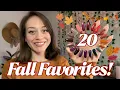 A Cozy Autumnal Rainbow 2025 FALL FAVORITES