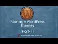 WordPress themes basic concept in Bangla - Part11