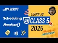 JavaScript Scheduling Nested Functions Explained in Bengali