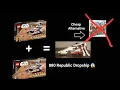 Bricoleur Bricks Republic Fighter Tank Alternate Build Republic Dropship