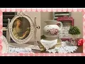 How I Up-cycled my THRIFT STORE FINDS SHABBY CHIC COTTAGE CORE