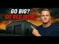 This Building Turns Heads 60x100 Red Iron Metal Building