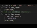 Repetition Statements in Python Part 1 For Loop