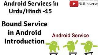 Android Services-15 Introduction to Bound Services in Android U4Universe