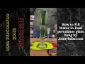 How to Fill a Glass percolator Bong Dual percolator bongs in India