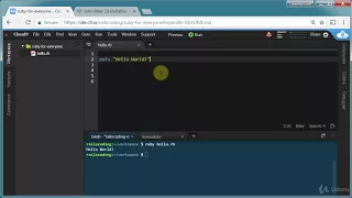Killer Programming Bundle Learn Rails And Ruby Programming Hello World - First Ruby Program
