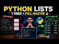 Python List Tutorial Hindi All List Methods List Comprehension String Methods Explained Part-5