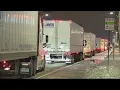 Canadian truck protest traffic issues migrate north to Blue Water Bridge in Port Huron