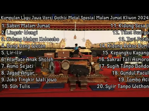 Download MP3 Kumpulan Lagu Jawa Versi Gothic Metal Spesial Malam Jumat Kliwon 2024