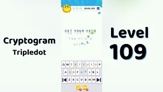 Cryptogram Tripledo Level 109 Solutions Logic Puzzle Game Mini Boss