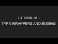 Java Programming Tutorial 41 - Type Wrapper Boxing UnBoxing in English