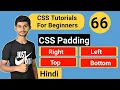 What Is Css Padding In Hindi Right-Left Top-Bottom Web Development I Hindi Lecture 66