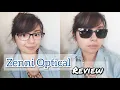 Zenni Optical review two prescription glasses for under 50