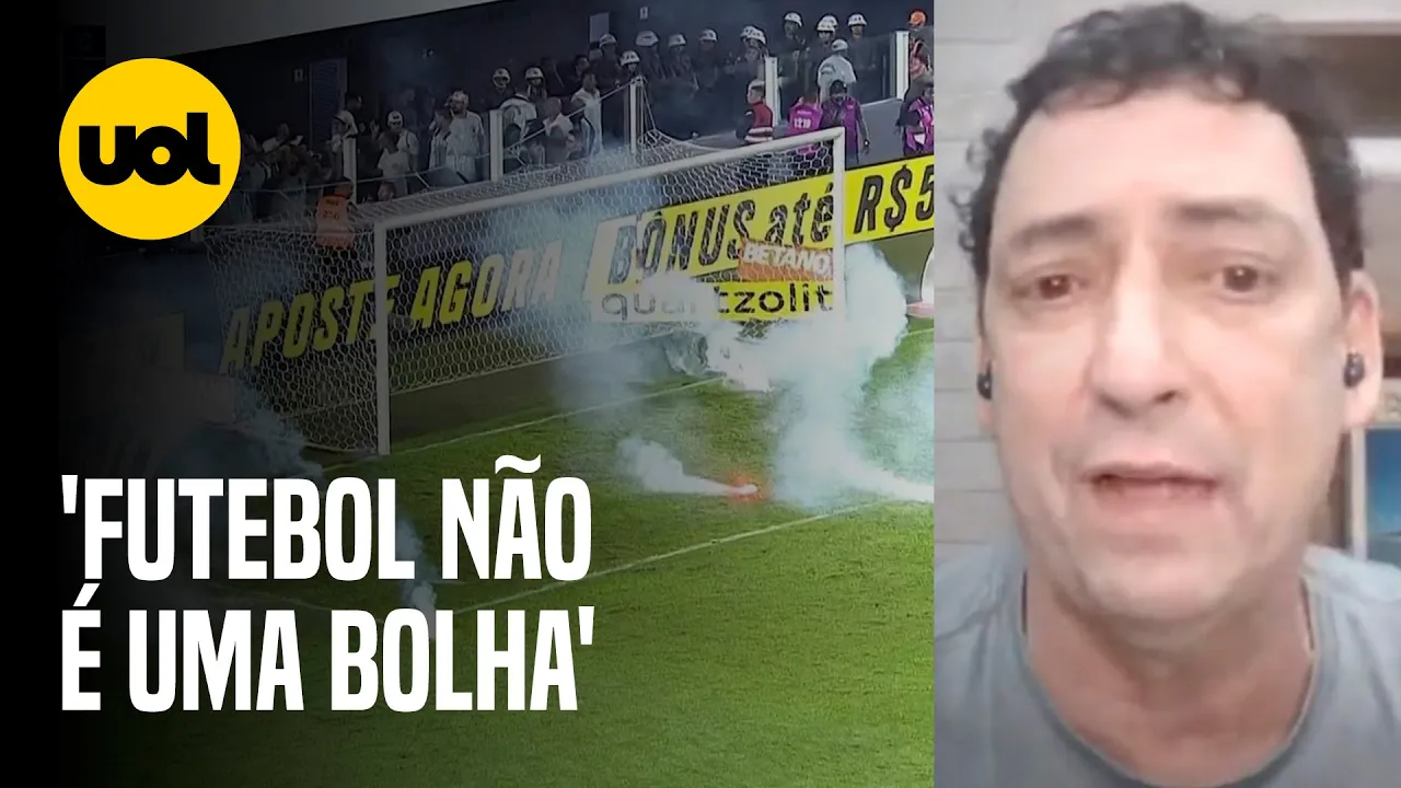 'FALAMOS DE VIOLÊNCIA NO FUTEBOL HÁ 40 ANOS', LAMENTA PVC; DEBATE: 'ATÉ QUANDO ISSO VAI ACONTECER?'