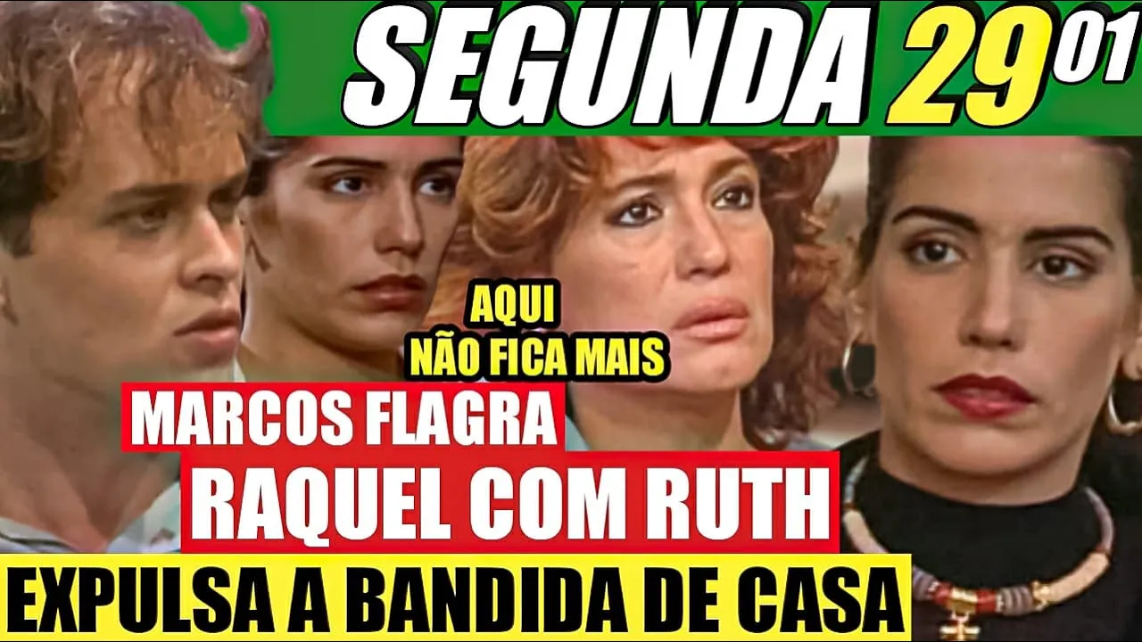 MULHERES DE AREIA Capítulo de hoje SEGUNDA 29/01 - Resumo da novela mulheres de areia hoje