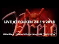 Vreid - Black Rites in the Black Nights - Live At Folken  24.11.2018  Stavanger Death Metal 4K - 8mm