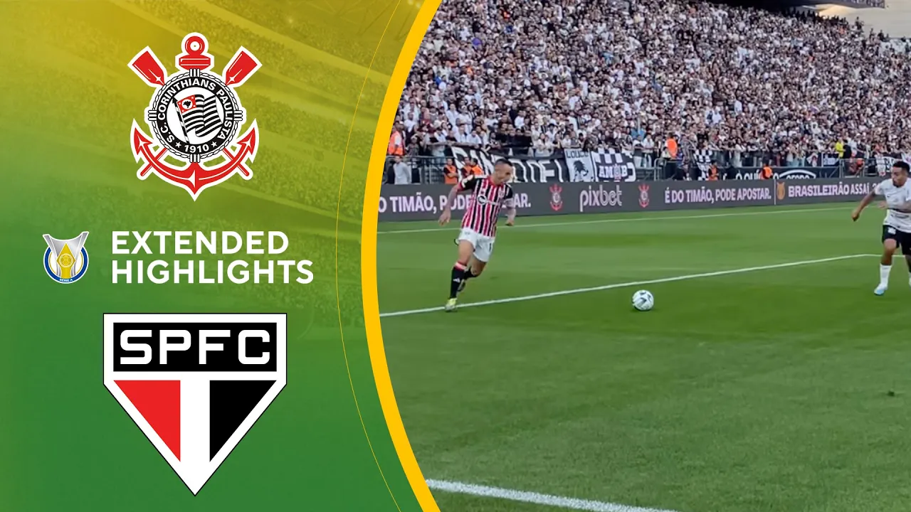Corinthians vs. São Paulo: Extended Highlights | Brasilerao Série A | CBS Sports Golazo