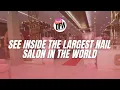 See inside Nail Love the largest nail salon in the world