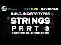 Python for Beginners - 06 Built-in Data Types Strings