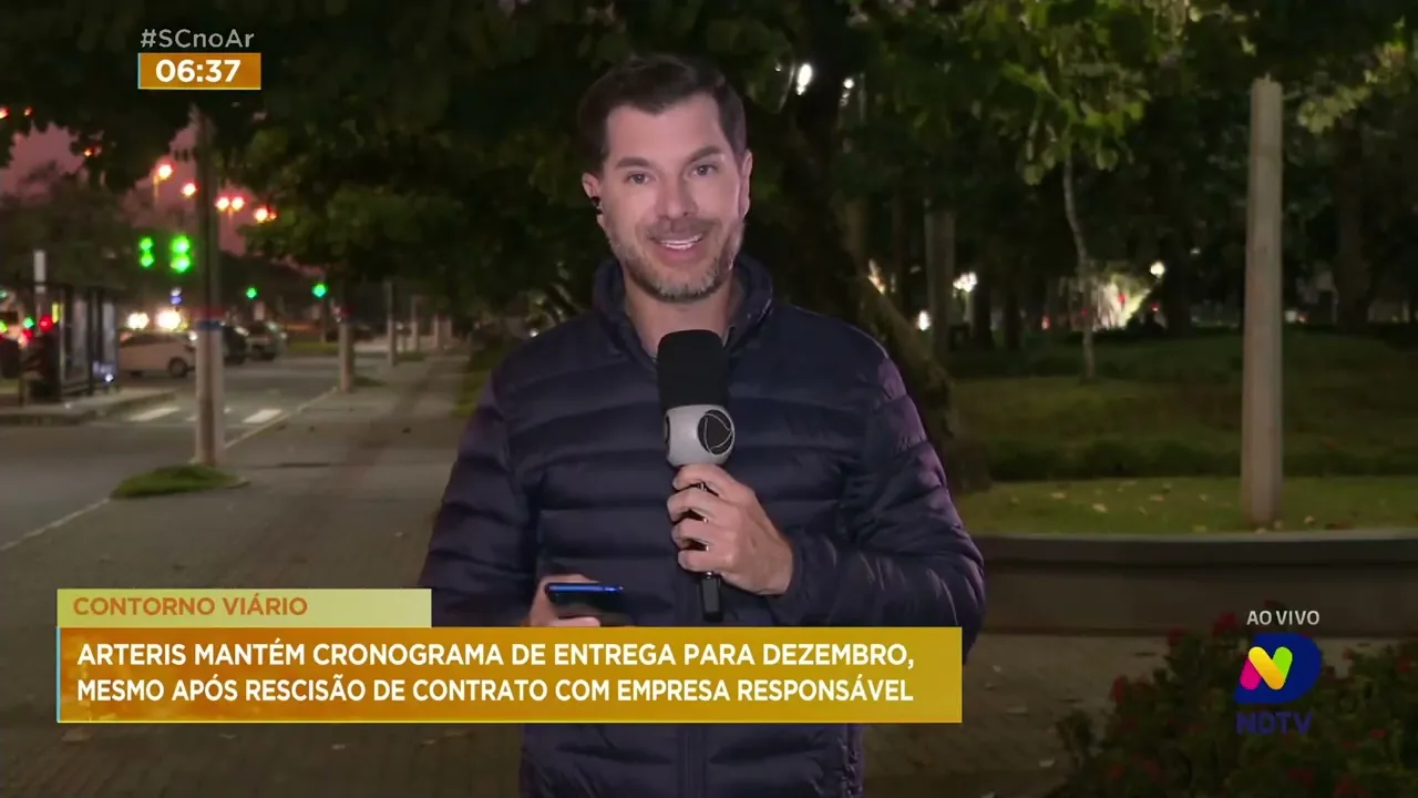 Concessionária mantém entrega do Contorno Viário para dezembro, mesmo após rescisão da construtora