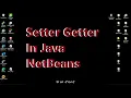 PBO Setter and Getter In Java NetBeans