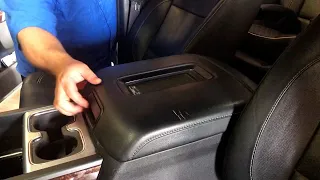 How to Remove the Console lid on a 2015-2018 Truck or SUV