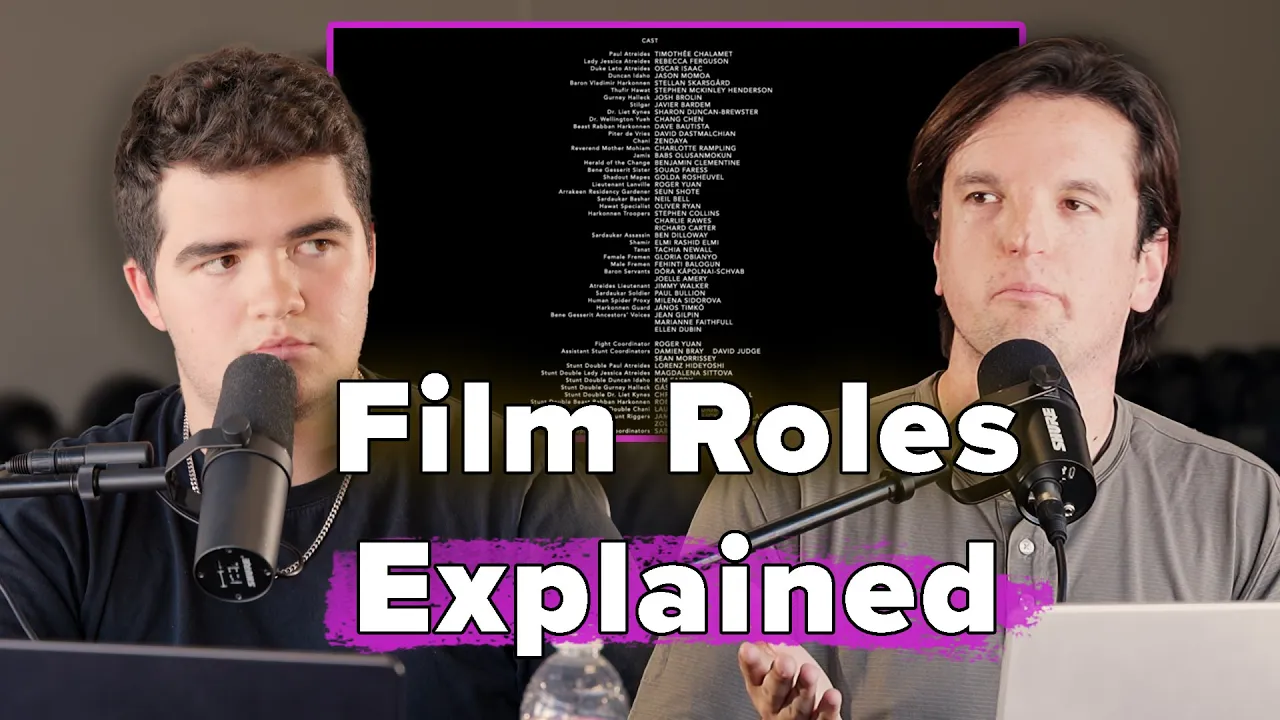 Every Film Role Explained
