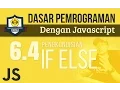 PENGKONDISIAN IF ELSE pada JAVASCRIPT