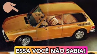 CURIOSIDADES INCRÍVEIS VW BRASILIA
