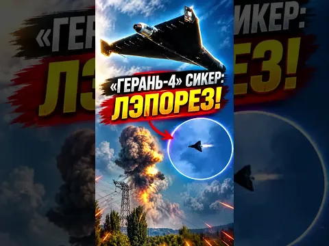 Герань-4 Сикер - почему этот дрон с ИИ и новой БЧ так важен на фронте! #Герань4 #технологии