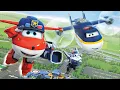 Download Lagu [Superwings s3 team episodes] Police Team | Police car | Police plane | Policeman