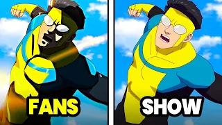why invincible cant have better animation