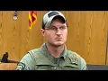 Embattled St Francis County Sheriff s deputy speaks during press conference