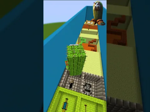 Kpop Demon Hunter Noob Pro Hole Jump Challenge🎉 #minecraft #kpop