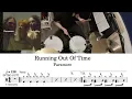 Running Out Of Time - Paramore (Drum Cover+Transcription)