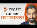 How to Export Source Code Files from Replit AI Full Tutorial 2026