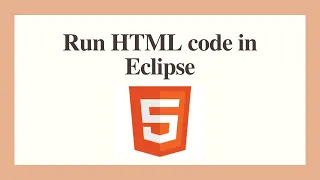 How to Create HTML file in Eclipse Run Html code in Eclipse