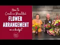How to Create a Beautiful Flower Arrangement at Home on a Budget Kroger Flowers Sami Cone Show