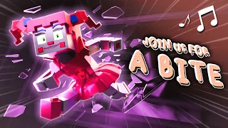 JOIN US FOR A BITE FNAF Minecraft Music Video 