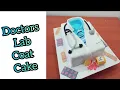 HOW TO MAKE A DOCTORS LAB COAT CAKE DOCTOR CAKE IDEA DOCTORS SCRUB CAKE TUTORIAL